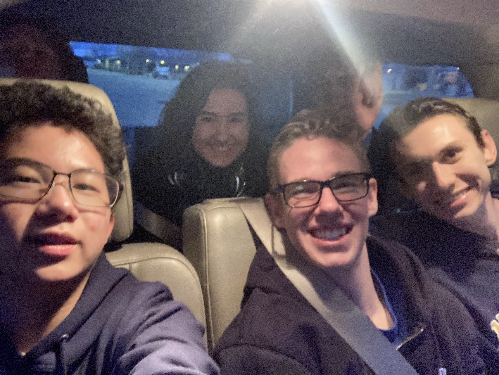 Team travelling to a competition